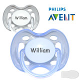 Philips Avent Freeflow Namnnappar, symmetriska, silikon stl.1
