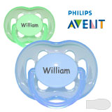 Philips Avent Freeflow Namnnappar, symmetriska, silicone size.2