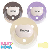 Baby-Nova Namnnappar, runda, latex, one size