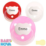 Baby-Nova Namnnappar, runda, latex, one size