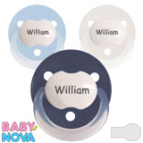 Baby-Nova Namnnappar, runda, silicon, one size