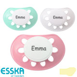 Esska Classic Namnnappar, anatomiska, latex stl.2