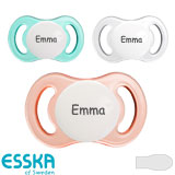 Esska Happy Namnnappar, symmetriska, silikon stl.1