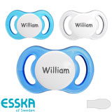 Esska Happy Namnnappar, symmetriska, silikon stl.1