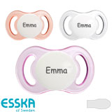 Esska Happy Namnnappar, symmetriska, silikon stl.1