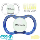 Esska Happy Glow Namnnappar, symmetriska, latex stl.2