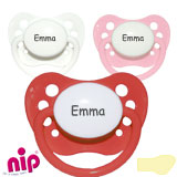 Nip Namnnappar, anatomiska, latex stl.2