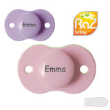 Razbaby Namnnappar, symmetriska, silikon stl.2