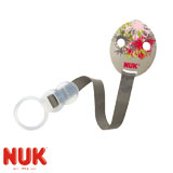 NUK napphållare, grå/röd
