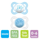 MAM Air, symmetriska, silikon stl.1