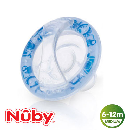 Nûby SoftFlex, rund, silikon stl.2