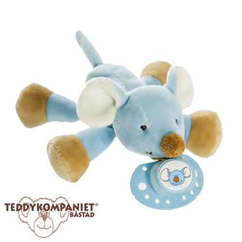 Teddykompaniet Dinglisar gosedjur m. napphållare, mus