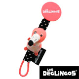Les Deglingos napphållare, flamingo