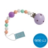 Bebe-llo napphållare i silikon, lila/lila