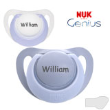 Nuk Genius Namnnappar, anatomiska, silikon stl.2