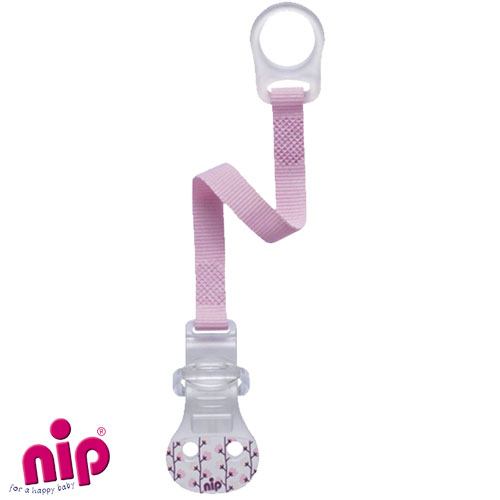 Nip napphållare, rosa