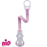 Nip napphållare, rosa