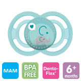 MAM Perfect napp, symmetrisk, silikon stl.2