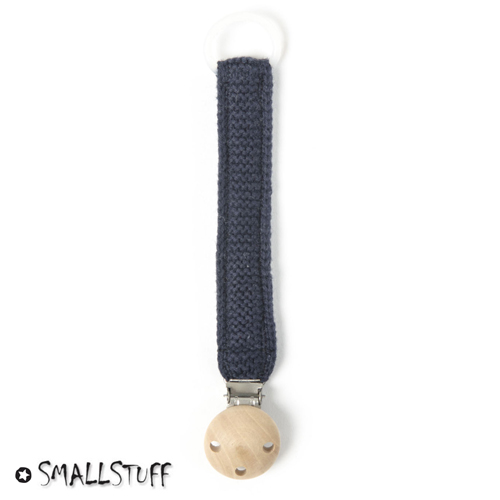 Smallstuff napphållare, stickat, Navy