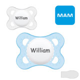 MAM Original Namnnappar, silikon, stl. 1