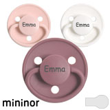 Mininor Namnnappar, runda, silikon, stl.1