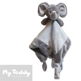 My Teddy snuttefilt, grå elefant