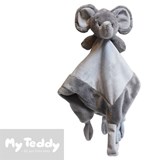 My Teddy snuttefilt, grå elefant
