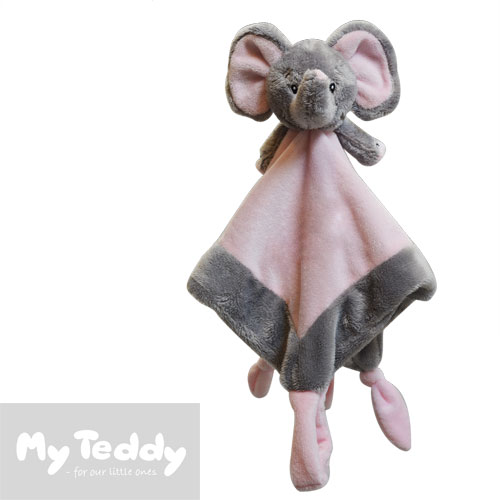 My Teddy snuttefilt med elefant