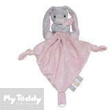 My Teddy snuttefilt, My Newborn Star, kanin, rosa
