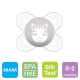 MAM Start napp, symmetrisk, silikon stl.0