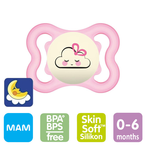 MAM Supreme Night Napp 0-6m, Rosa