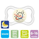 MAM Supreme Night Napp 6-16m, Vit