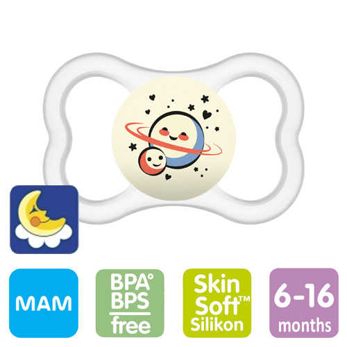 MAM Supreme Night Napp 6-16m, Vit