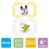 MAM Air nappar, symmetriska, latex stl.2