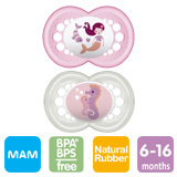 MAM Original nappar, symmetriska, latex stl.2