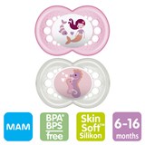 MAM Original nappar, symmetriska, silikon stl.2