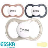 Esska Happy Namnnappar, symmetriska, latex stl.2