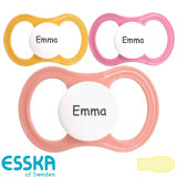 Esska Happy Namnnappar, symmetriska, latex stl.2