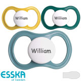 Esska Happy Namnnappar, symmetriska, silikon stl.2