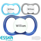 Esska Happy Namnnappar, symmetriska, silikon stl.2