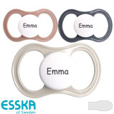 Esska Happy Namnnappar, symmetriska, silikon stl.2