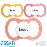 Esska Happy Namnnappar, symmetriska, silikon stl.2