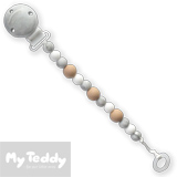 My Teddy napphållare, My Baby Rocks, grå marble