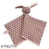 Smallstuff snuttefilt, stickat, Rabbit Powder