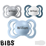 BIBS Supreme Namnnappar, symmetriska, silikon, stl. 1