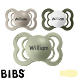 BIBS Supreme Namnnappar, symmetriska, latex, stl. 1