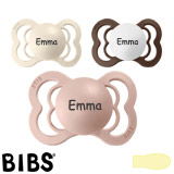 BIBS Supreme Namnnappar, symmetriska, latex, stl. 1