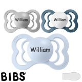 BIBS Supreme Namnnappar, symmetriska, silikon, stl. 2