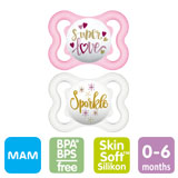 MAM Air nappar, symmetriska, silikon stl.1