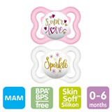 MAM Air nappar, symmetriska, silikon stl.1